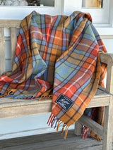 Recycled Wool Scottish Tartan Blanket